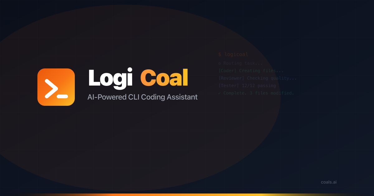 LogiCoal logo